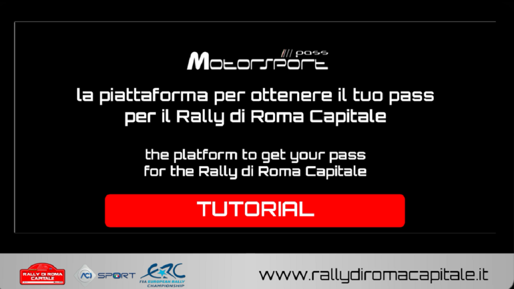 È pronta l’innovativa piattaforma web che sarà utilizzata per regolare gli accessi al Rally di Roma Capitale