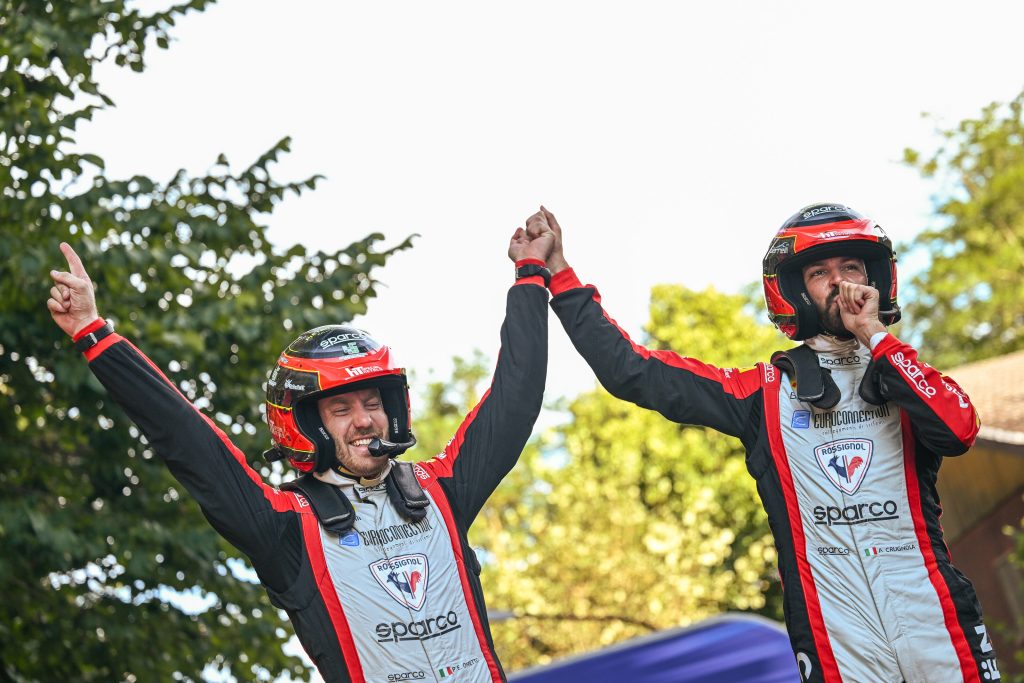 Andrea Crugnola e Pietro Elia Ometto vincono il Rally di Roma Capitale e si aggiudicano il Campionato Italiano Assoluto Rally Sparco 2023