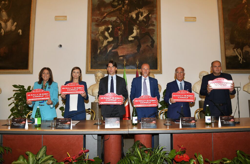 Presentato il Rally di Roma Capitale 2024
